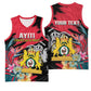 Personalized First Empire of Haiti 1804-1806 Basketball Jersey Liberté ou la Mort! LT15