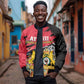 Personalized First Empire of Haiti 1804-1806 Bomber Jacket Liberté ou la Mort!