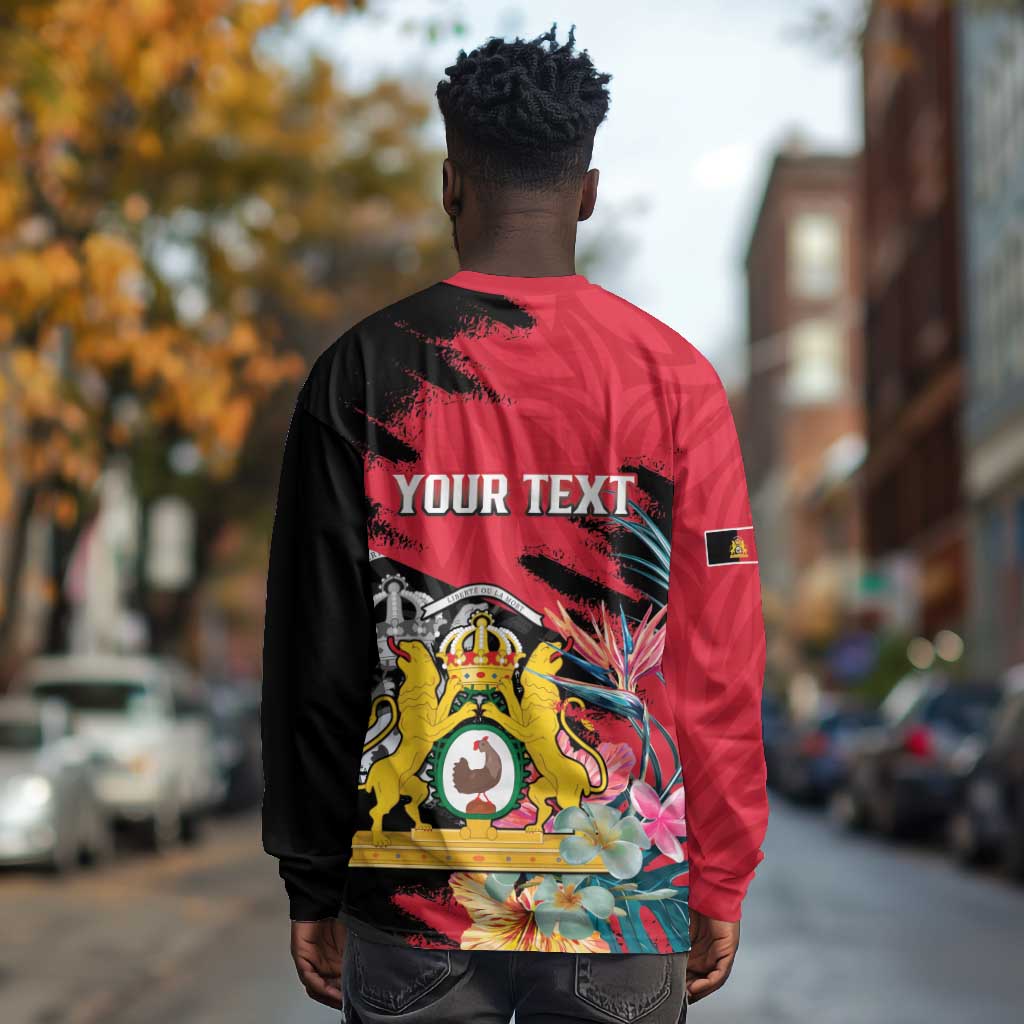 Personalized First Empire of Haiti 1804-1806 Long Sleeve Shirt Liberté ou la Mort!