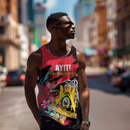 Personalized First Empire of Haiti 1804-1806 Men Tank Top Liberté ou la Mort!