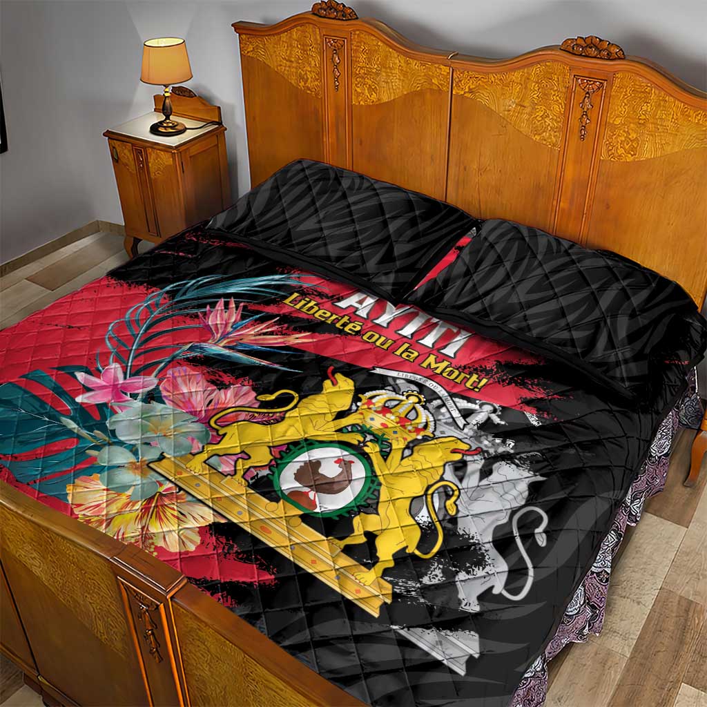 First Empire of Haiti 1804-1806 Quilt Bed Set Liberté ou la Mort!