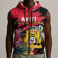 Personalized First Empire of Haiti 1804-1806 Sleeveless Zip Hoodie Liberté ou la Mort! - African Pride