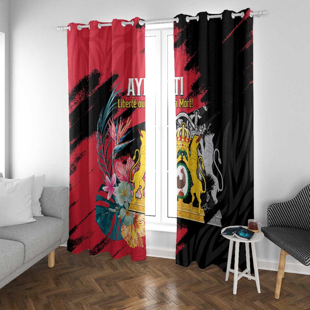 First Empire of Haiti 1804-1806 Window Curtain Liberté ou la Mort!