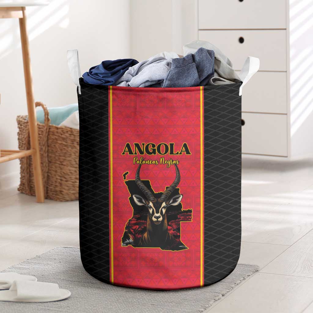 Angola Football Laundry Basket Come On Palancas Negras - African Pride