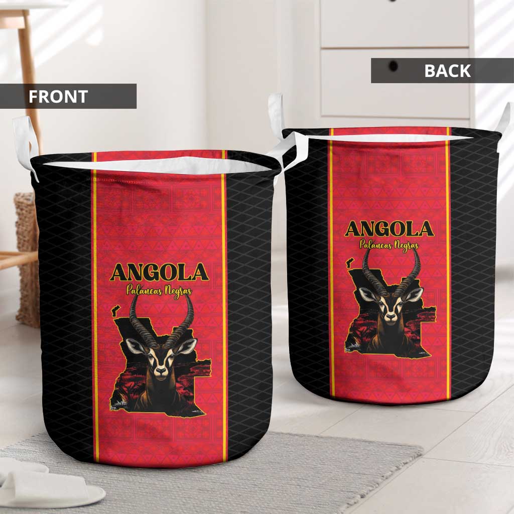 Angola Football Laundry Basket Come On Palancas Negras - African Pride