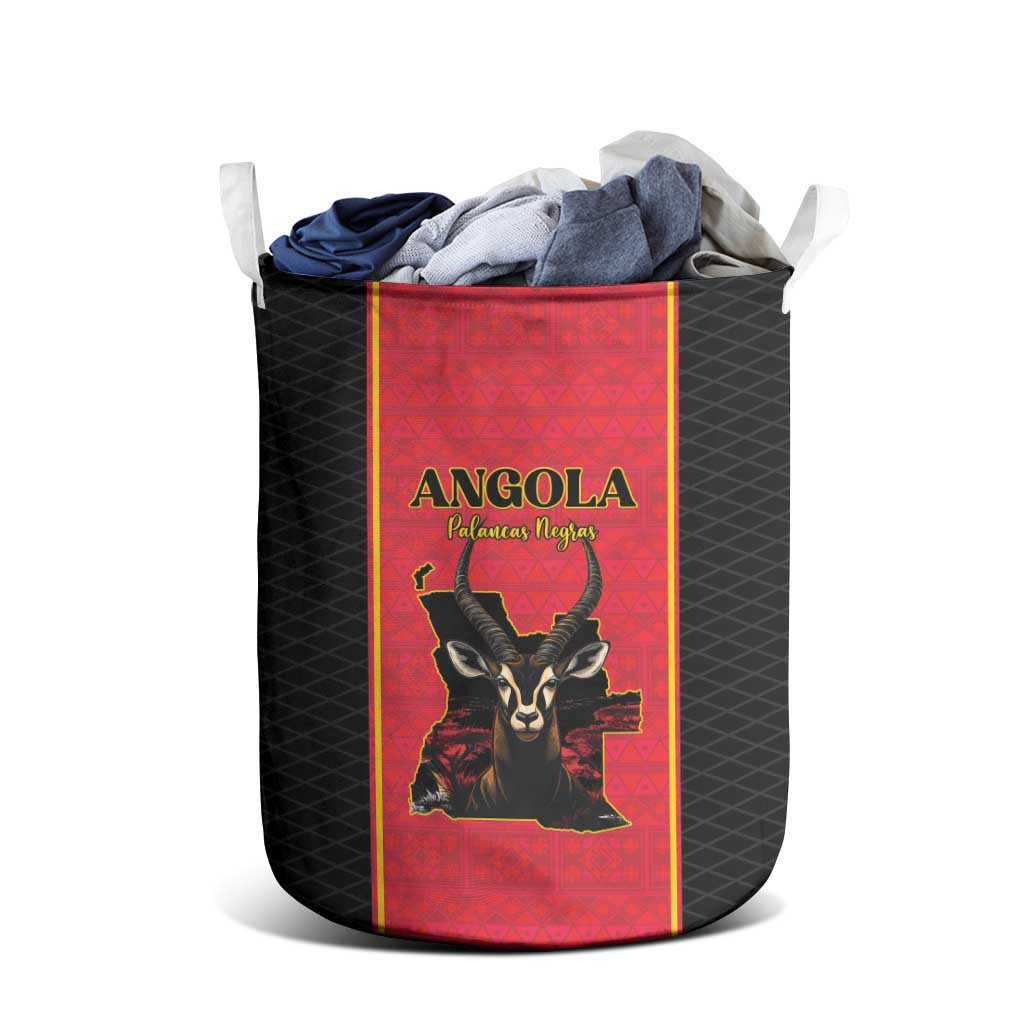 Angola Football Laundry Basket Come On Palancas Negras - African Pride