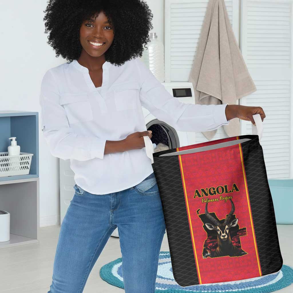 Angola Football Laundry Basket Come On Palancas Negras - African Pride