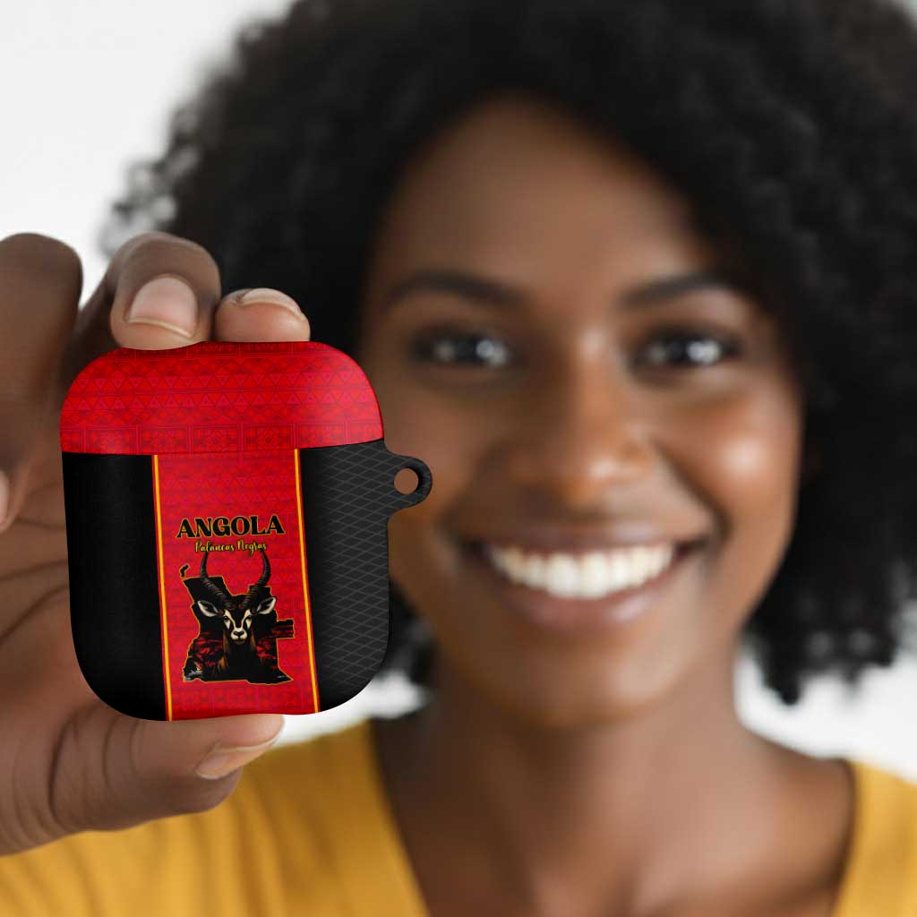 Angola Football AirPods Case Come On Palancas Negras - African Pride
