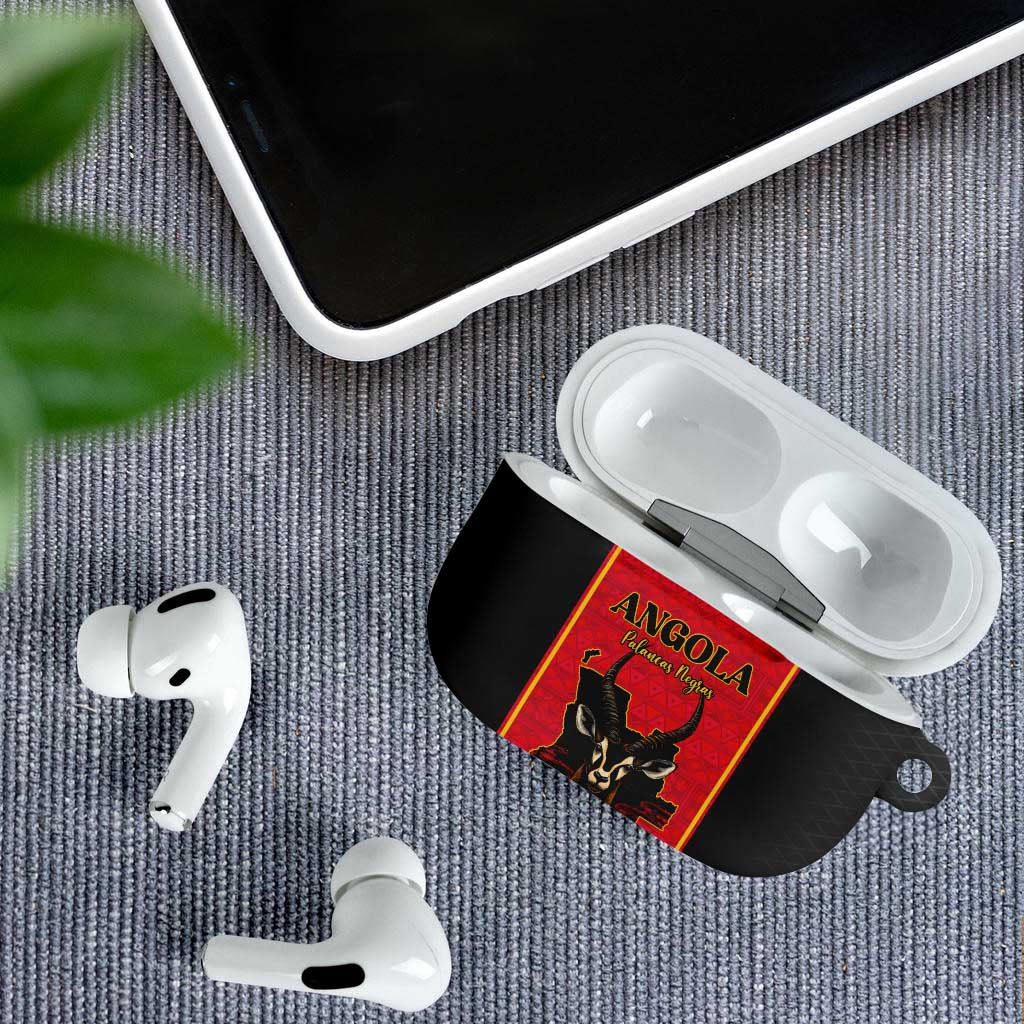 Angola Football AirPods Case Come On Palancas Negras - African Pride