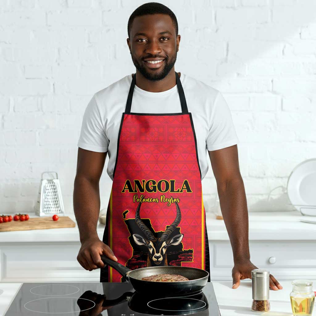 Angola Football Apron Come On Palancas Negras - African Pride