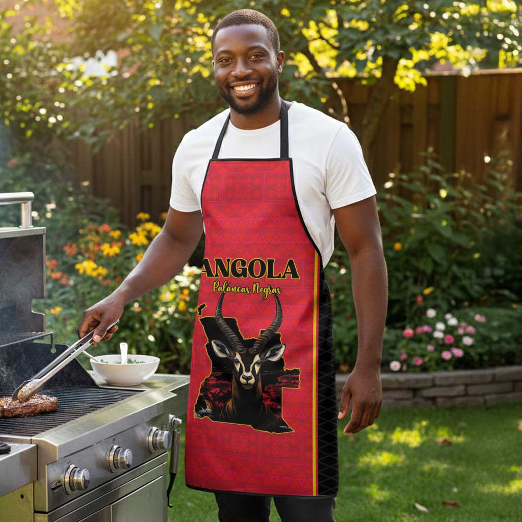 Angola Football Apron Come On Palancas Negras - African Pride