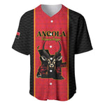 Custom Angola Football Baseball Jersey Come On Palancas Negras LT15