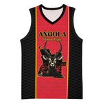Custom Angola Football Basketball Jersey Come On Palancas Negras - African Pride