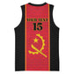 Custom Angola Football Basketball Jersey Come On Palancas Negras - African Pride