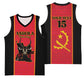 Custom Angola Football Basketball Jersey Come On Palancas Negras - African Pride