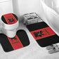Angola Football Bathroom Set Come On Palancas Negras - African Pride