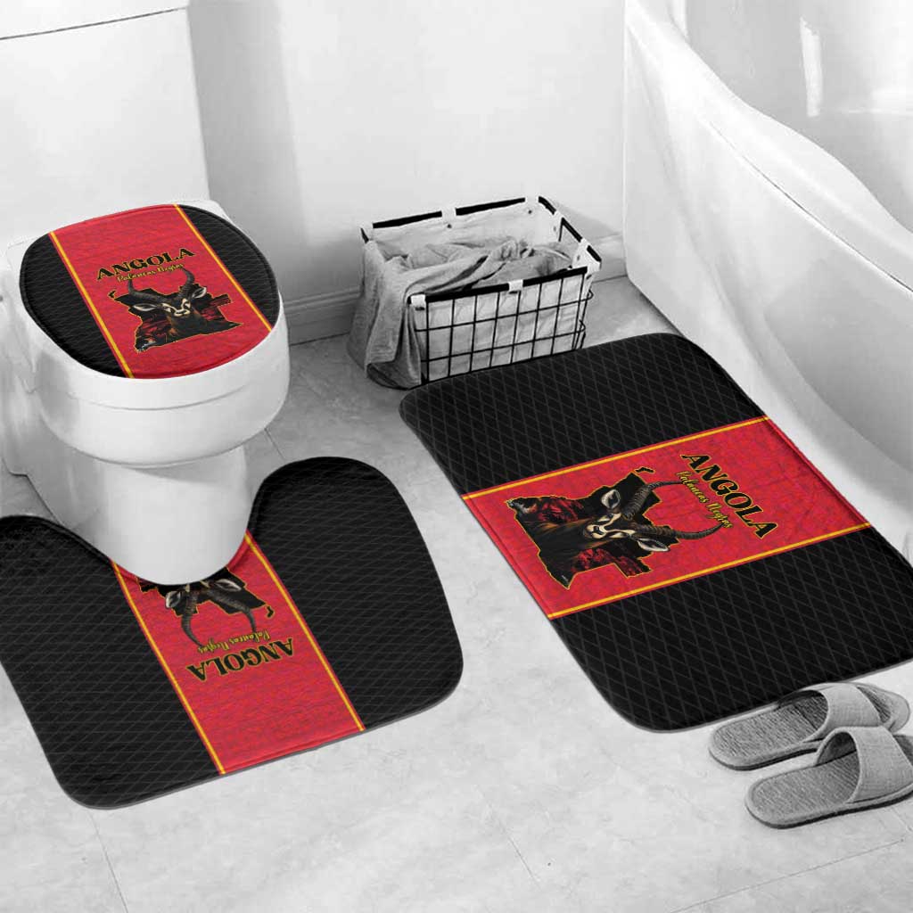 Angola Football Bathroom Set Come On Palancas Negras - African Pride