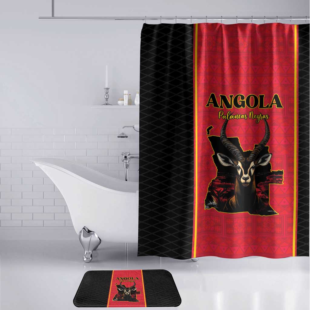 Angola Football Bathroom Set Come On Palancas Negras - African Pride