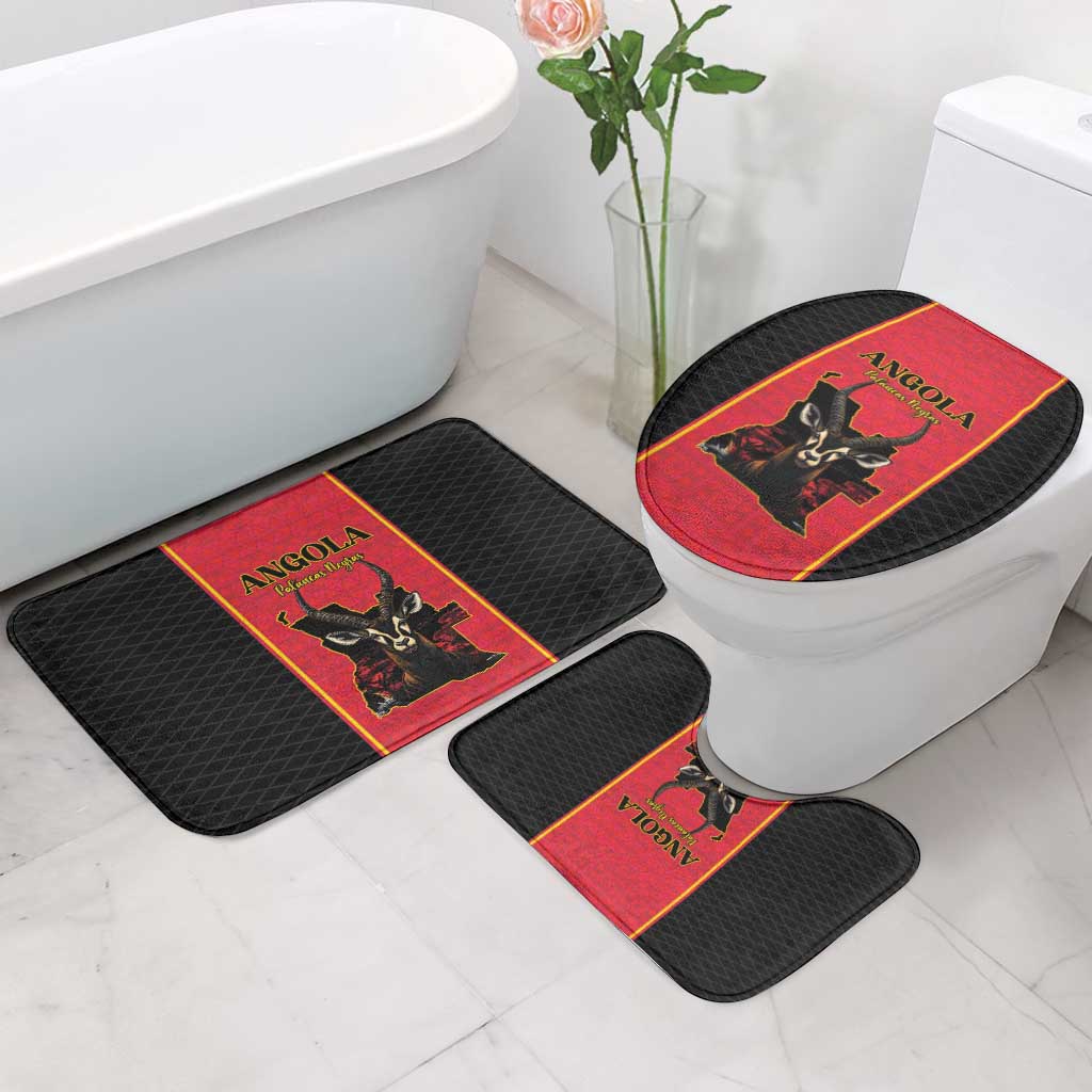 Angola Football Bathroom Set Come On Palancas Negras - African Pride