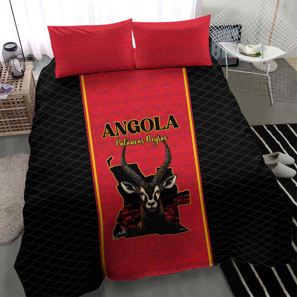 Angola Football Bedding Set Come On Palancas Negras - African Pride