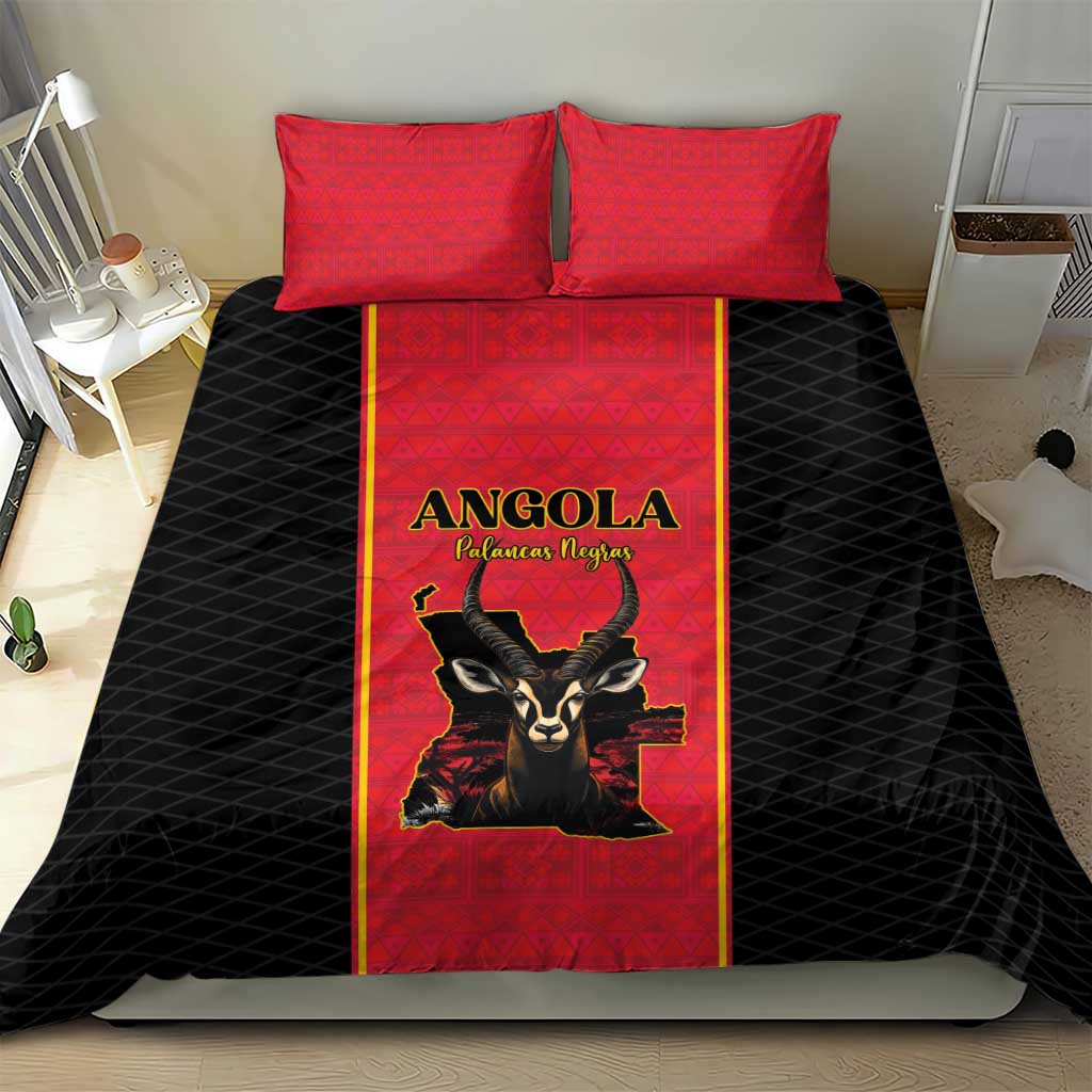 Angola Football Bedding Set Come On Palancas Negras - African Pride