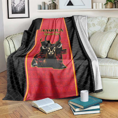 Angola Football Blanket Come On Palancas Negras - African Pride
