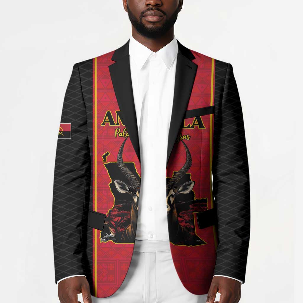 Custom Angola Football Blazer Come On Palancas Negras - African Pride
