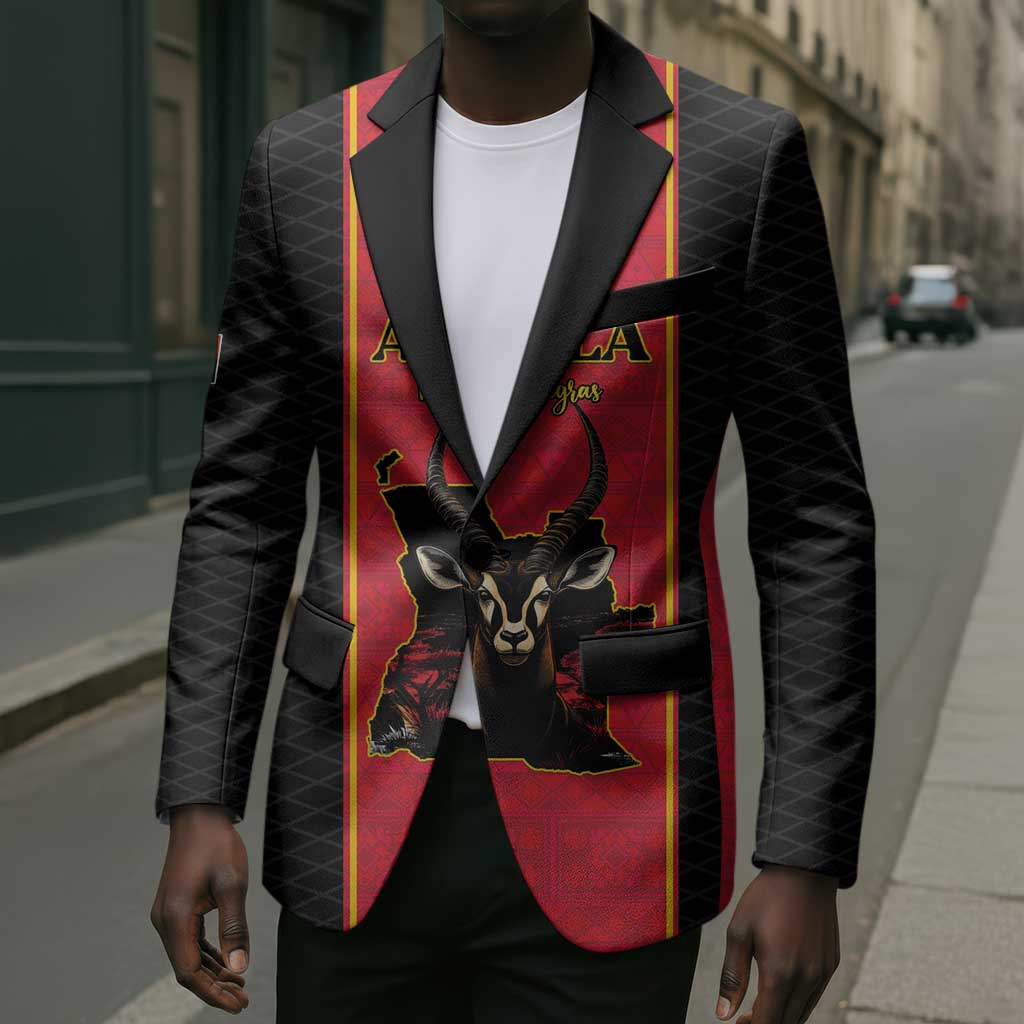 Custom Angola Football Blazer Come On Palancas Negras - African Pride