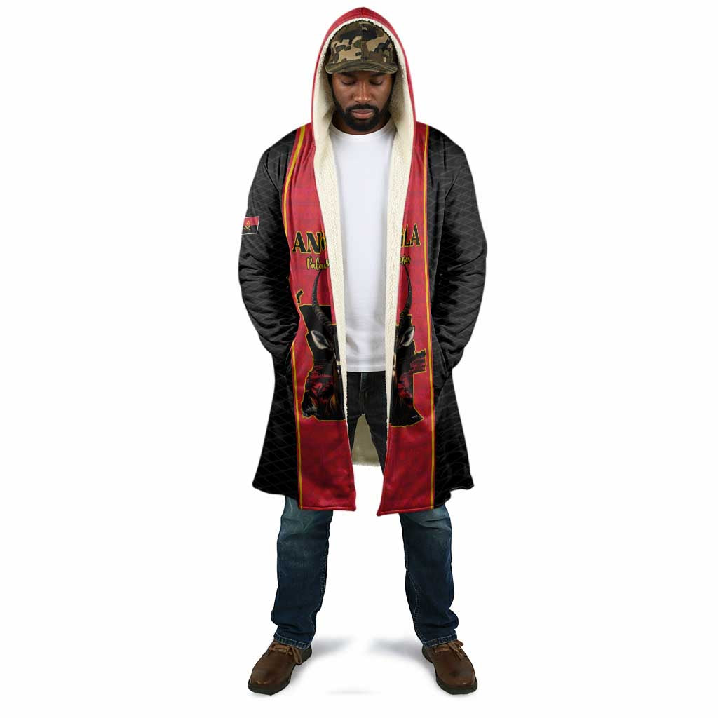 Custom Angola Football Cloak Come On Palancas Negras - African Pride