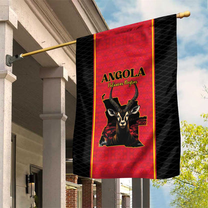 Angola Football Garden Flag Come On Palancas Negras - African Pride