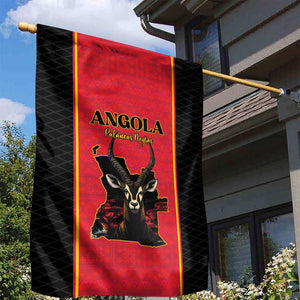 Angola Football Garden Flag Come On Palancas Negras - African Pride