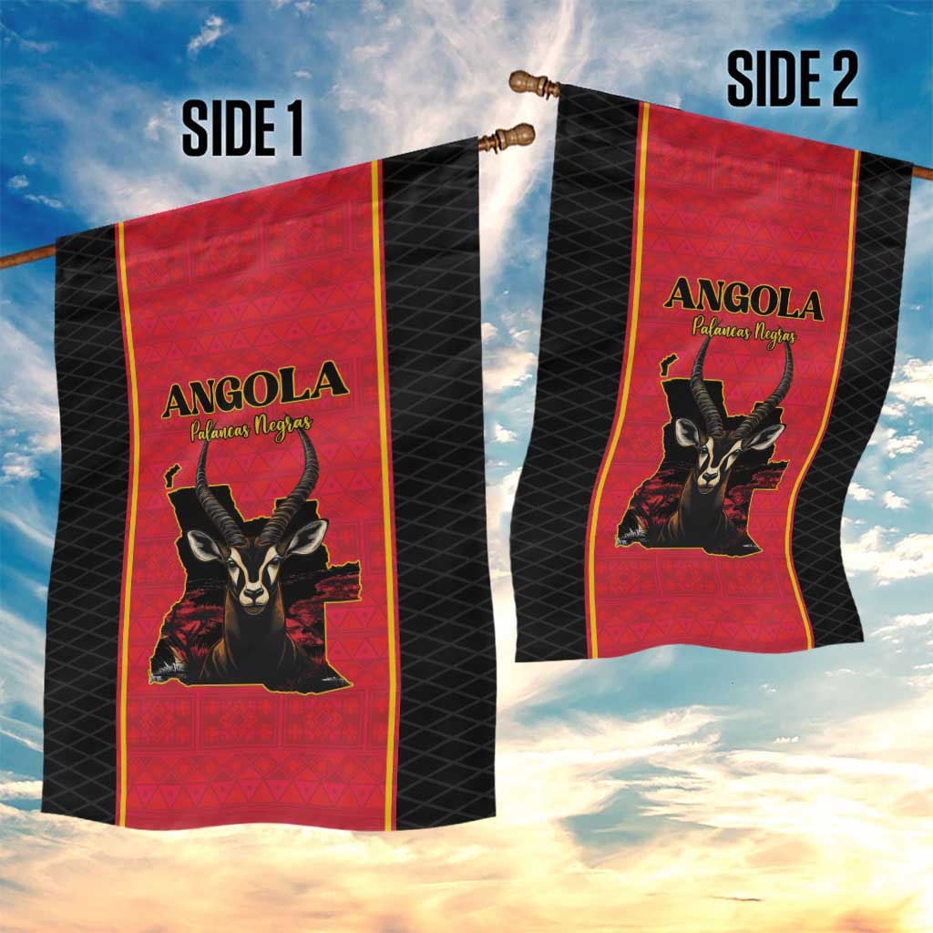 Angola Football Garden Flag Come On Palancas Negras - African Pride