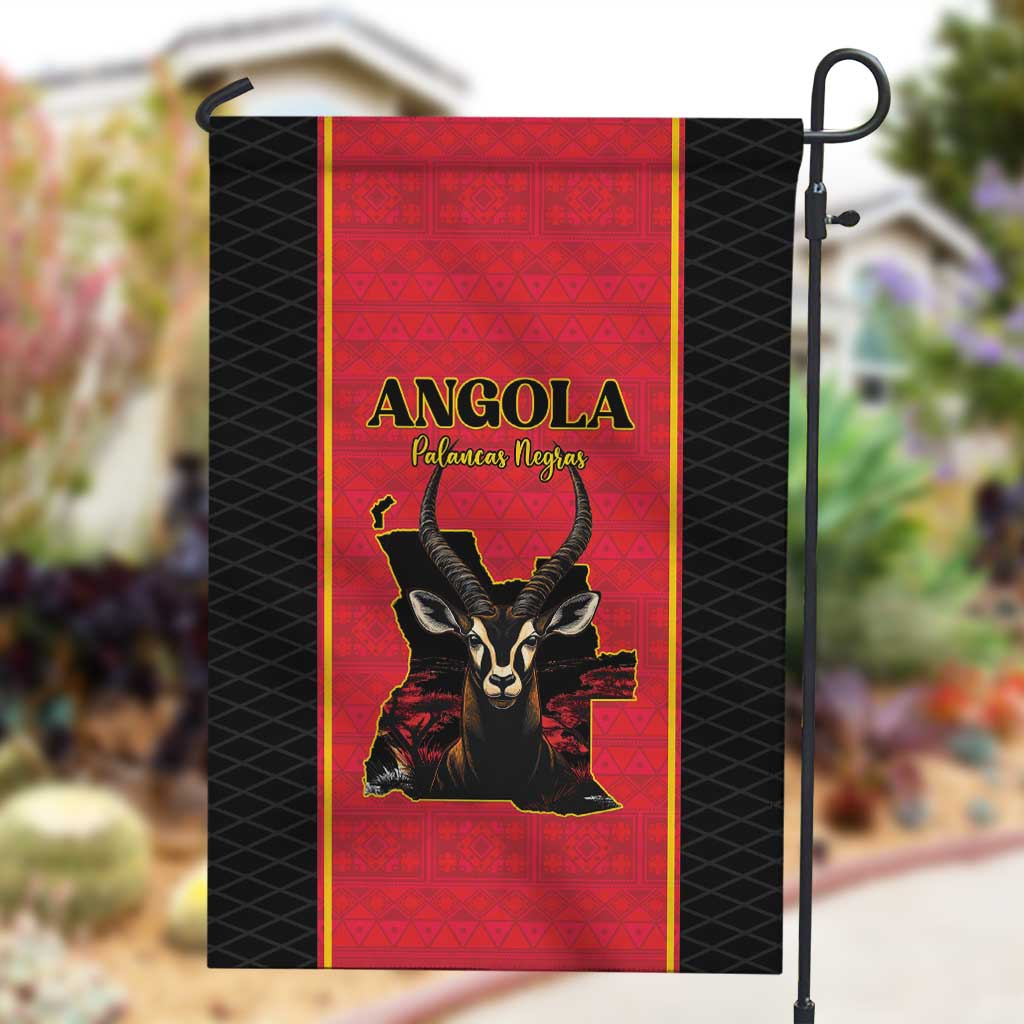Angola Football Garden Flag Come On Palancas Negras - African Pride
