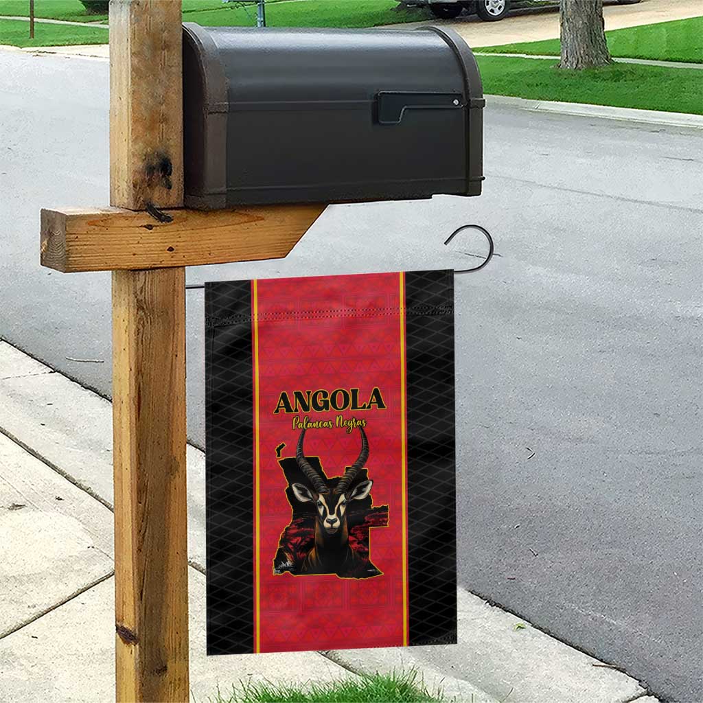 Angola Football Garden Flag Come On Palancas Negras - African Pride