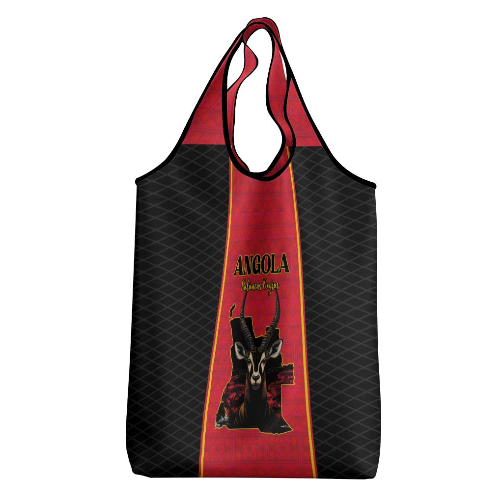 Angola Football Grocery Bag Come On Palancas Negras - African Pride