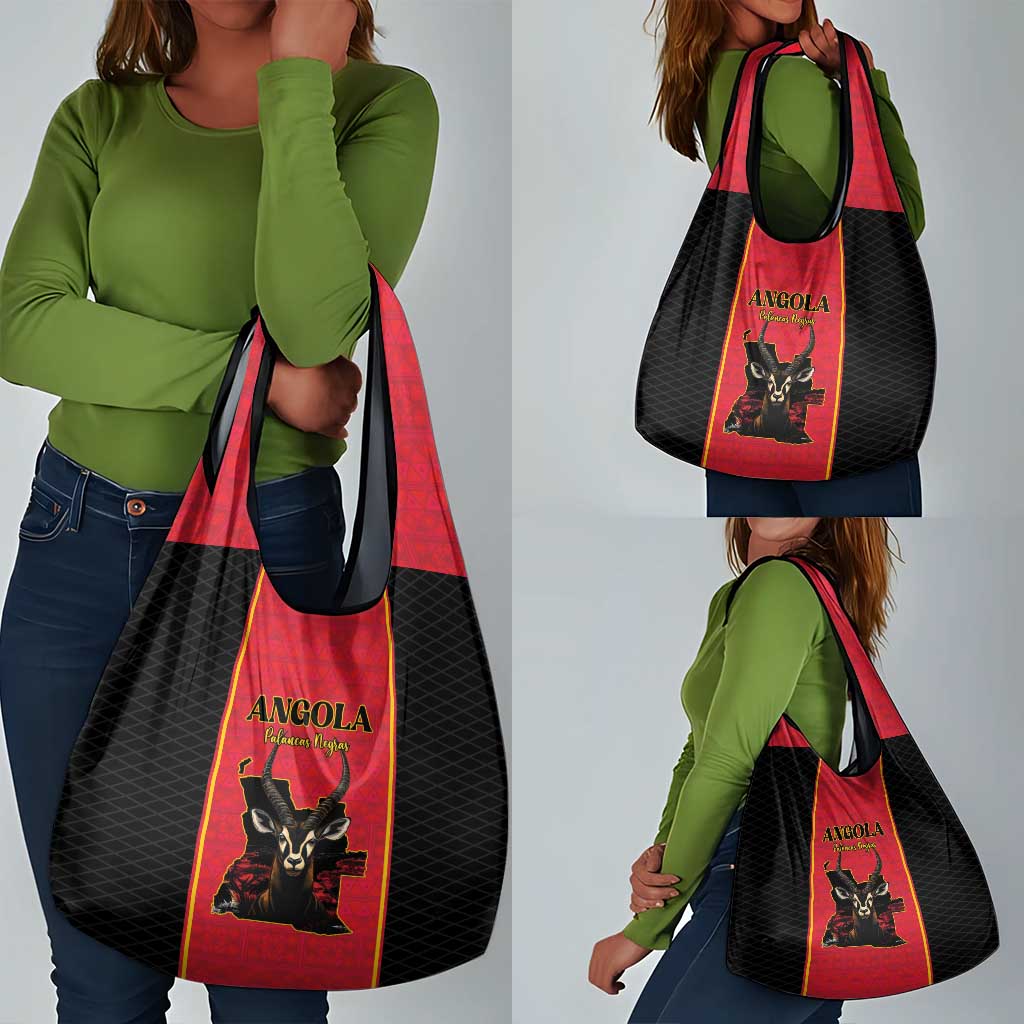Angola Football Grocery Bag Come On Palancas Negras - African Pride