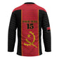 Custom Angola Football Hockey Jersey Come On Palancas Negras - African Pride