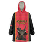 Custom Angola Football Kid Wearable Blanket Hoodie Come On Palancas Negras - African Pride