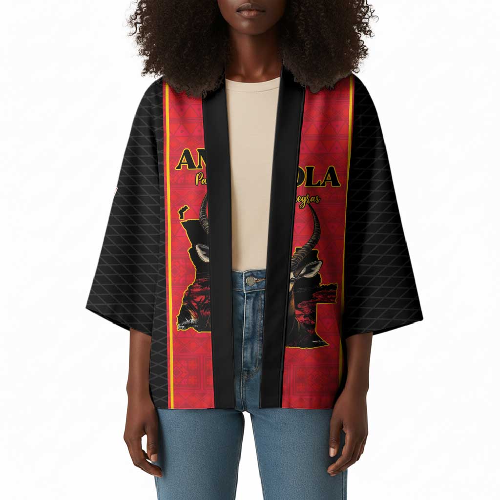 Custom Angola Football Kimono Come On Palancas Negras - African Pride