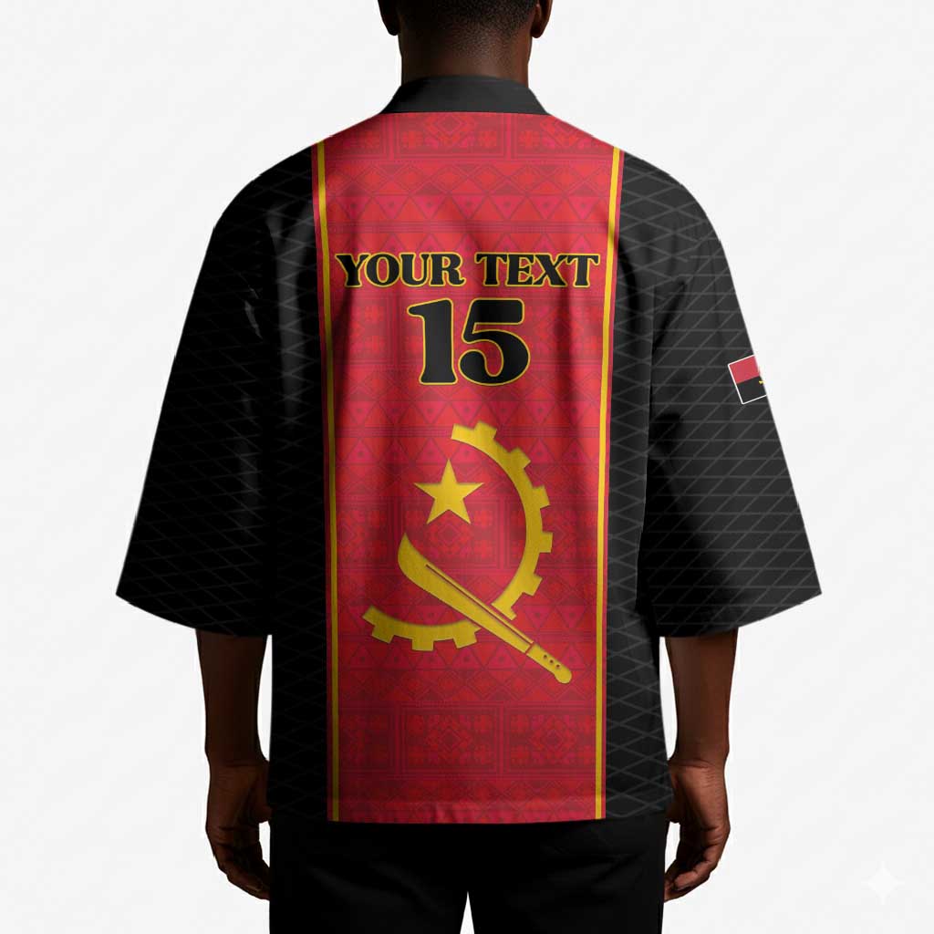 Custom Angola Football Kimono Come On Palancas Negras - African Pride