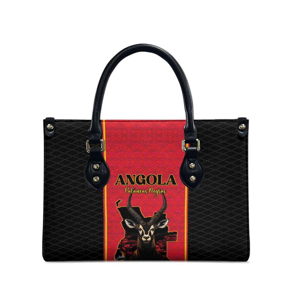 Angola Football Leather Bag Come On Palancas Negras - African Pride