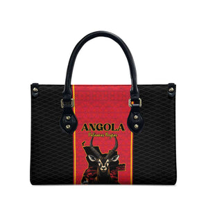 Angola Football Leather Bag Come On Palancas Negras - African Pride