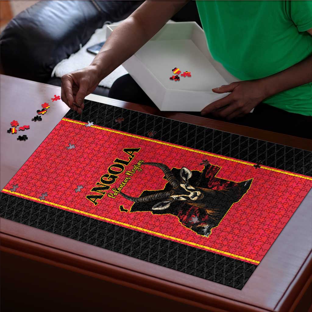 Angola Football Puzzle Come On Palancas Negras - African Pride