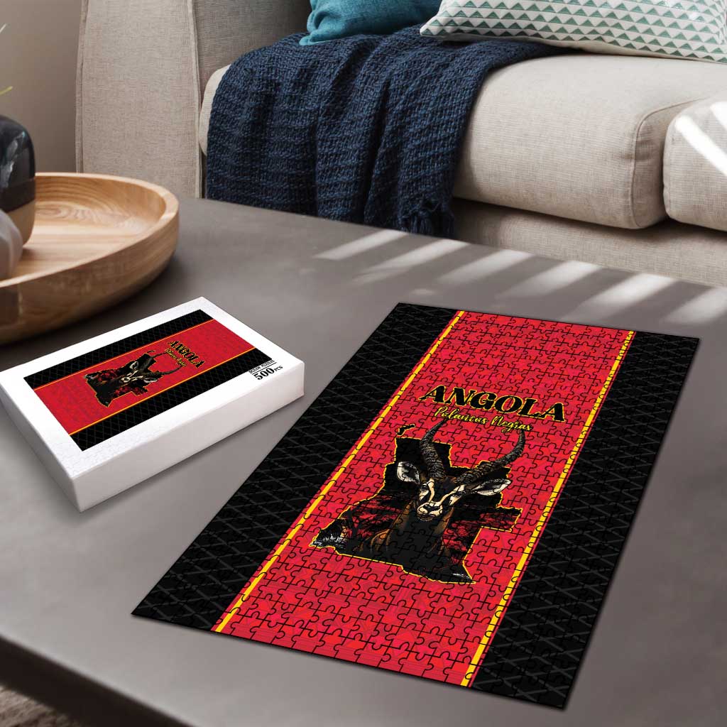 Angola Football Puzzle Come On Palancas Negras - African Pride