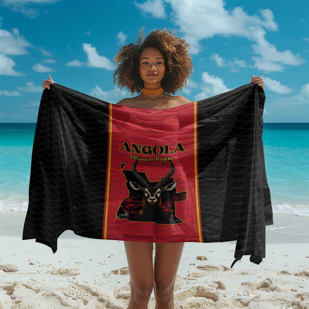 Angola Football Sarong Come On Palancas Negras - African Pride