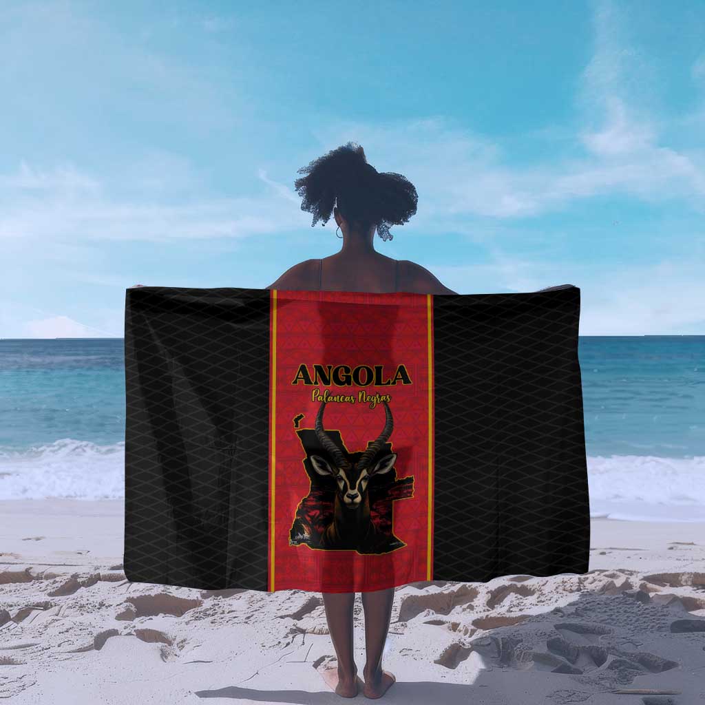 Angola Football Sarong Come On Palancas Negras - African Pride