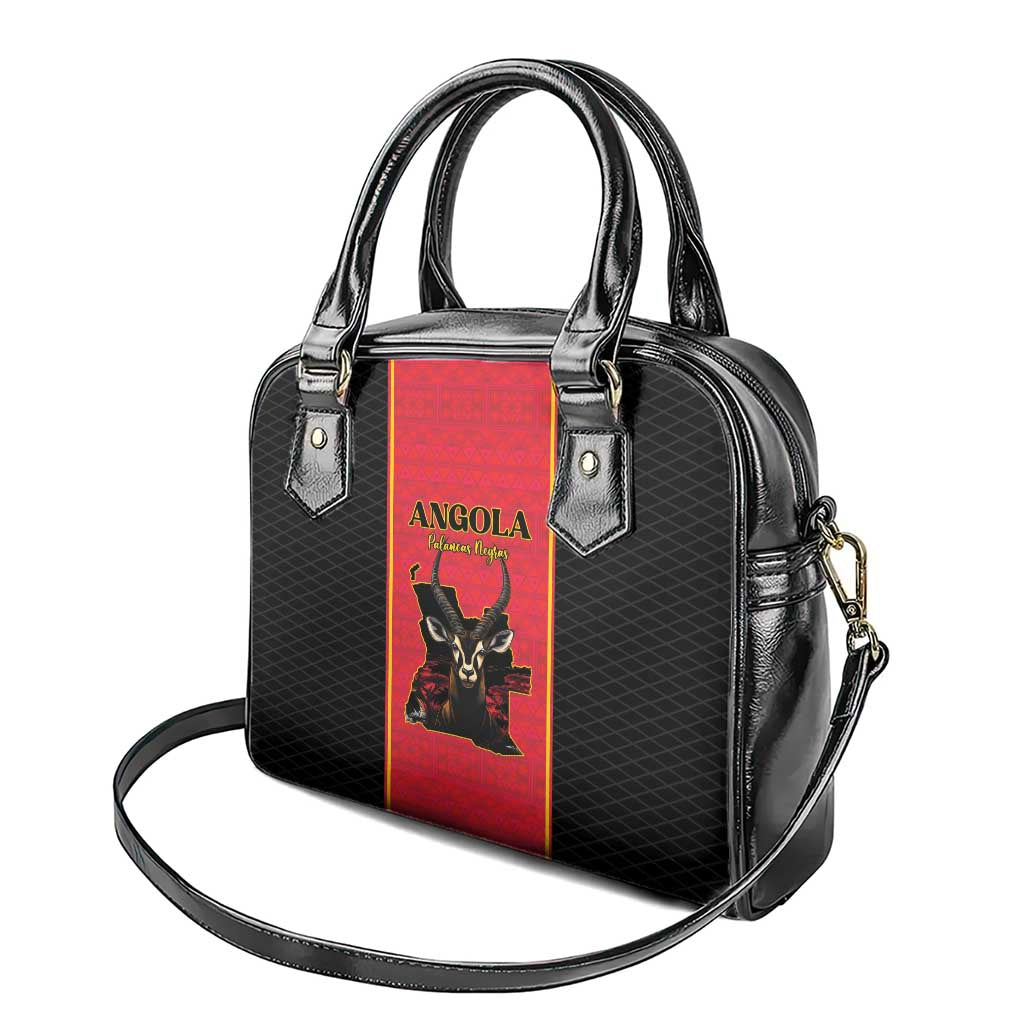 Angola Football Shoulder Handbag Come On Palancas Negras - African Pride