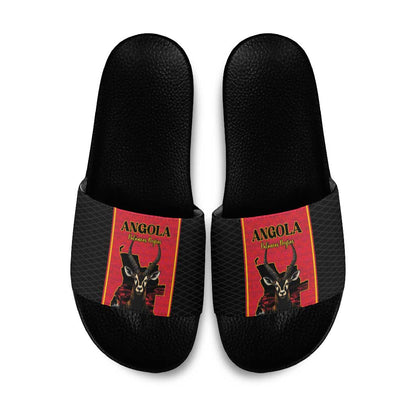 Angola Football Slide Sandals Come On Palancas Negras - African Pride