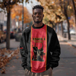 Custom Angola Football Sweatshirt Come On Palancas Negras - African Pride