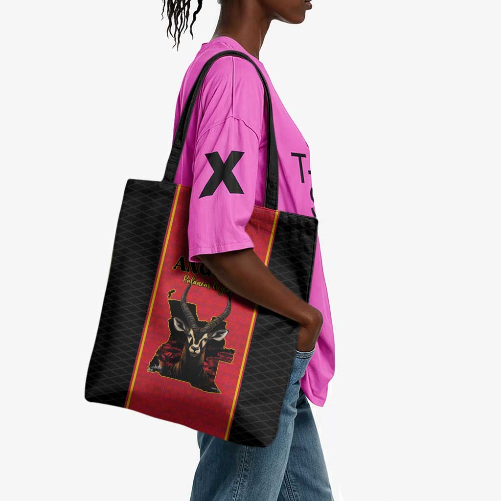 Angola Football Tote Bag Come On Palancas Negras - African Pride